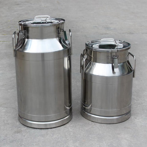 Thick 304 stainless steel seal milk pail