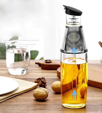 2pcs 250/500ml Olive Oil Dispenser Bottle Set Oil