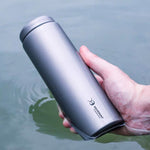 Portable Titanium Water Bottle